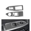 Car Window Lift Switch Panel Trim Decals Sticker for Dodge Challenger 2008 2009 2010 2011 2012 2013 2014 Carbon Fiber