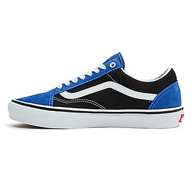 Кроссовки унисекс Skate Old Skool синие черные белые VN0A5FCB5YD