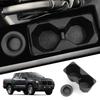 for Mitsubishi Triton 2025 2025 Cup Holder Storage Tray Shock-Absorbing TPE Tidying Car Accessories Black