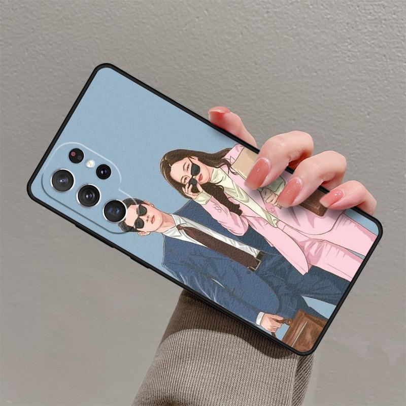 Чехол для телефона Kdrama Винченцо Кассано для Samsung Galaxy S25 S23 S30 S21 S20 FE S24 S22 Ultra Note 10 20 Plus Силиконовый чехол lite