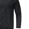 Under Armour SS22 Casual Sports Solid Color Breathable Hooded Knitted Jacket Men Jacket Black 22500404-001