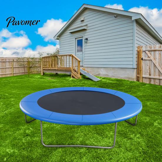 Trampoline Safety Accessory 8/10/12FT Replacement Pad UV Resistant Waterproof PVC Spring Cover Edge Protector Round Accessories Cushioning