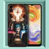 Arcane Jinx аниме черный силиконовый чехол для телефона Samsung Galaxy A01 A03 Core A04 E A02 A05 A10 A20 A21 A30 A50 S A6 A8 Plus A7