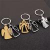 Hallowed Wing Schoolbag Pendant Keychain Hallowed Metal Cute Angel Charm For Boys Girls Vending Machine
