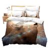 Lion Duvet Cover Set Microfiber Couple Bedding Set For Boys Teens 3D Animal Print Comforter Cover African Wildlife Quilt Cover
