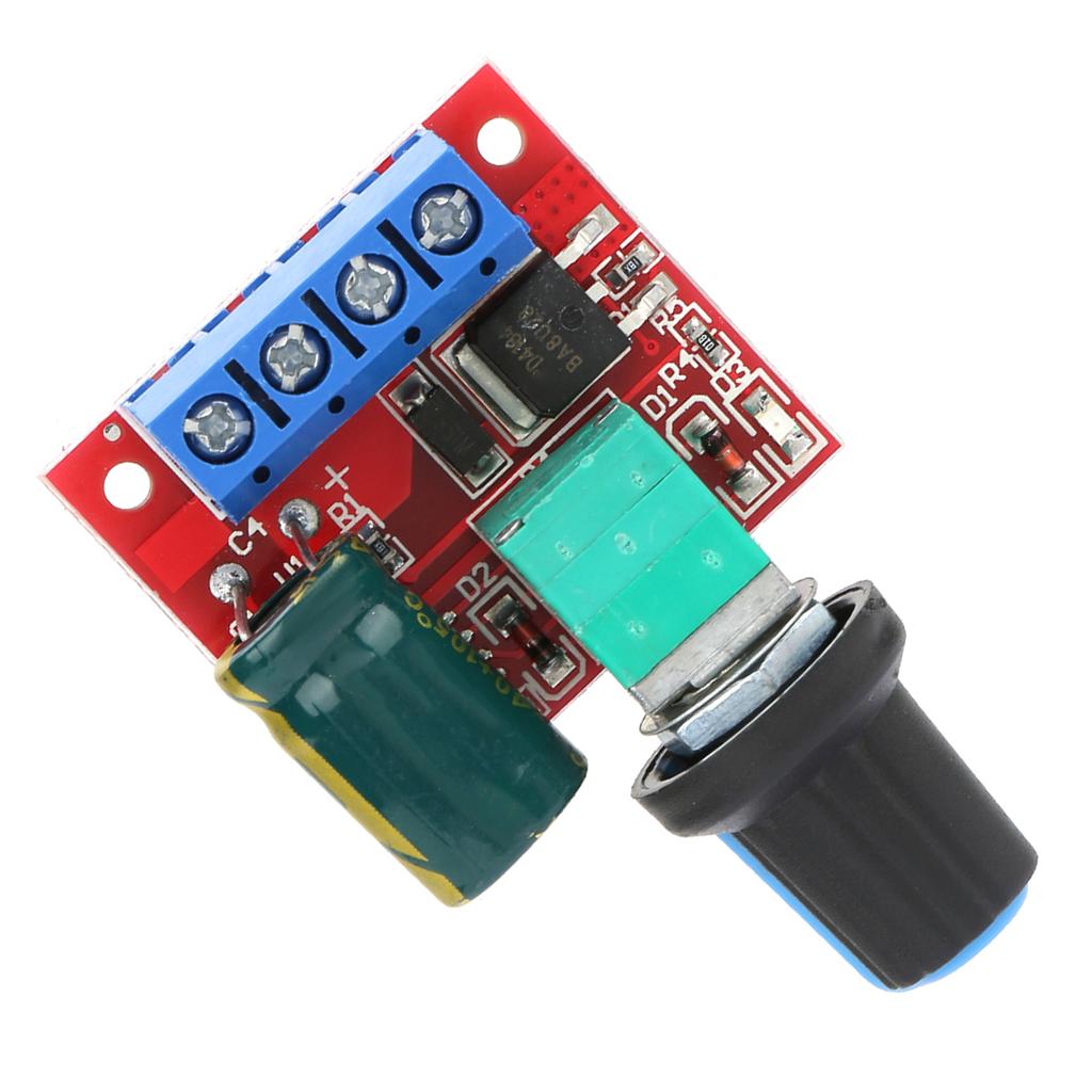 5V28V 5A PWM DC Motor Speed Control Switch Controller Volt Regulator LED Dimmer