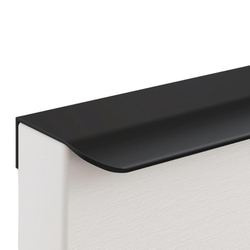 Aluminum Zinc Zinc Alloy nvisible Cabinet Handles Arc Design Cabinet Arc Design  Kitchen Cabinet