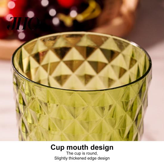 Cup 400ml Coffee Large Capacity Shatterproof Acrylic Drinking Glasses Unbreakable Soft Drinks Tumblers for Home Water
