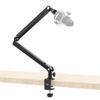 Ulanzi Desktop Microphone Stand, Microphone Arm, Camera Arm with Clamp, 360 Pan Head, Adjustable Angle and Height, Desk Stand for Overhead Photograph
