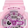Casio Женские часы Baby-G BA-110YK-4AJF [модель BABY-G Y2K Style] круглые часы из смолы цифровые аналоговые