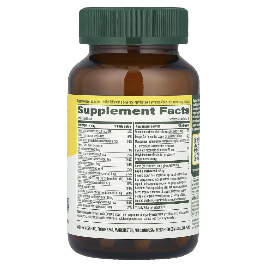 Women 40+ One Daily Multivitamin, 60 Tablets