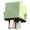 Многофункциональное белое зеленое реле 5 контактов автомобильное реле - штекерная установка - совместимое