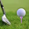50Pcs Plastic Unbreakable 3 1/4 Inch Golf Tees Durable Stable Vibrant Color Three-layer Large Cup Golf Pins Golf Accessories