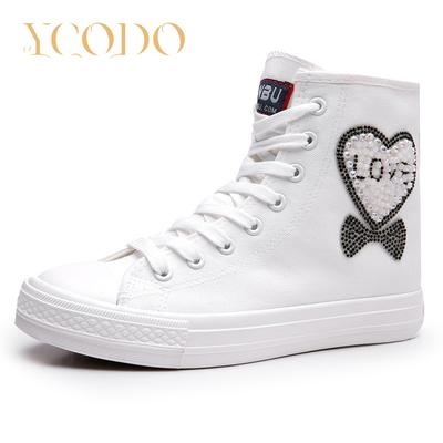 2023 весенне-осенне-летние парусиновые сапоги для женщин, девочек и студентов, легкие парусиновые туфли с жемчужной внутренней молнией