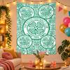 Polyester Wall Tapestry with Celtic Design, Decorative Hanging for Bedroom Living Room Dorm