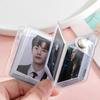 PVC Mini Photo Album Little Daisy Backpack Keyring New Name Card Book