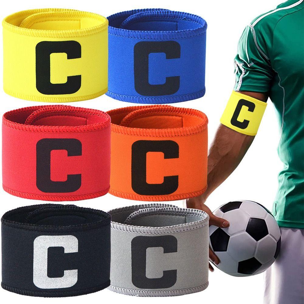 C-shaped Soccer Armbands Adjustable Squad Armbands Sports Armband Sports Arm Band Soccer Gift