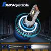Roadsun 2 шт. Новый дизайн LED 9006/HB3 Лампы для автомобиля Дальний и ближний свет 6500K Холодный белый 28000 лм Встроенный драйвер Фара с охлаждающим вентилятором