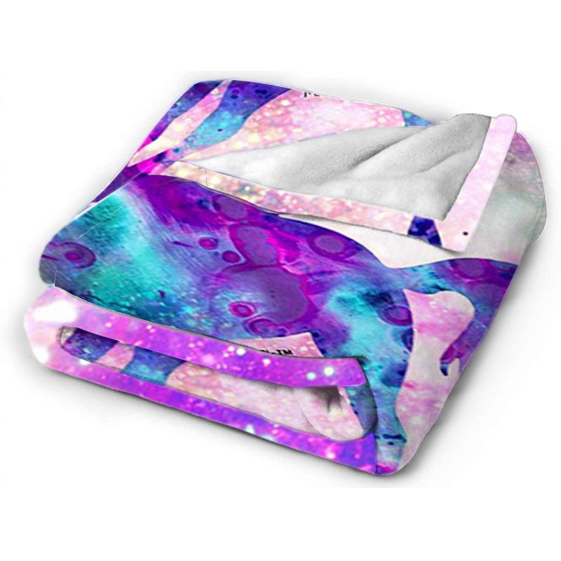 Printed Blanket Fashion Digital Printed Flannel Blanket