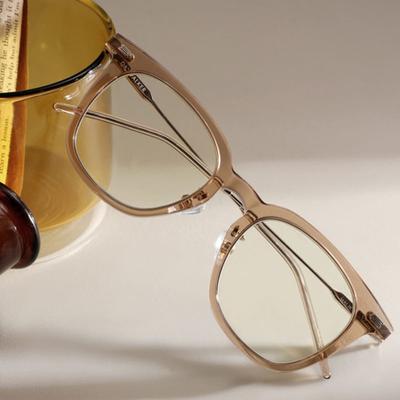 DAYWALKER Линзы Zeiss Унисекс Очки с защитой от синего света Коричневые MALIK C4