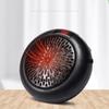 Quiet & Space-Saving Ceramic Mini Heater Wall Outlet Small Space Heater with Adjustable Thermostat