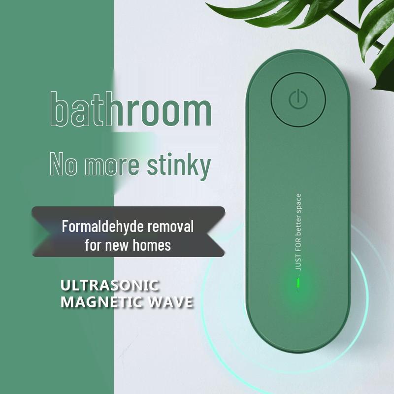 Mini Air Purifier: Deodorizes, Ionizes & Removes Formaldehyde, Odor, Smoke, Dust, Pet Smells for Home & Bedroom