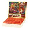 1 Set Christmas Puzzle Advent Calendar Durable Recyclable Fun Family Game for Creative Learning Countdown