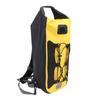 Water Proof Backpack Multifunctional 20L Large Capacity PVC Outdoor Sport Daypack for Travel Yellow
