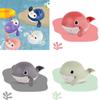 Shower Toy Baby Playing Companion Penguin Whale Bath Toy Set Water Play Toys