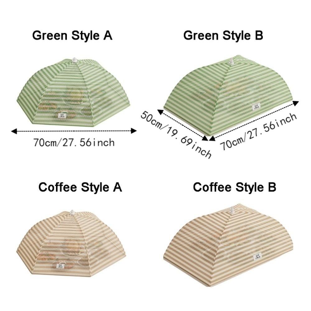 Anti-Mosquito Dish Covers Folding Food Preservation Cover Portable Mesh Food Cover Kitchen