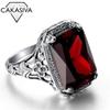 Women 'S Vintage 925 Sterling Silver Ruby Ring Engagement Wedding Gift Jewelry Ring Jewelry Wholesale Gemstone Ring