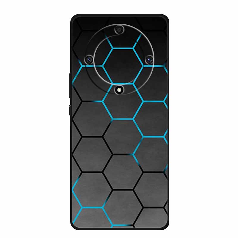 Чехол для Honor X9a 5G RMO-NX1 HonorX9a Мягкий ТПУ Силиконовый Расписной Кот Чехол для Телефона для Huawei Honor X9A Бампер Чехол X 9A X9 A Сумка