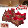 На Рождество Подарки Поезда Картонные Рождественские Поезда Держатель для Подарков Цветные Картонные Рождественские Коробки для Подарков