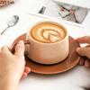 Творческий домашний завтрак чашка молока британский послеобеденный чай пара латте чашка кофе набор тарелок офис керамическая кружка праздничный подарок