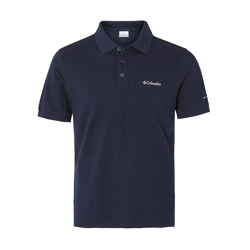 Columbia Casual Outdoor Polo Shirt Men's Navy Blue XE9173-465