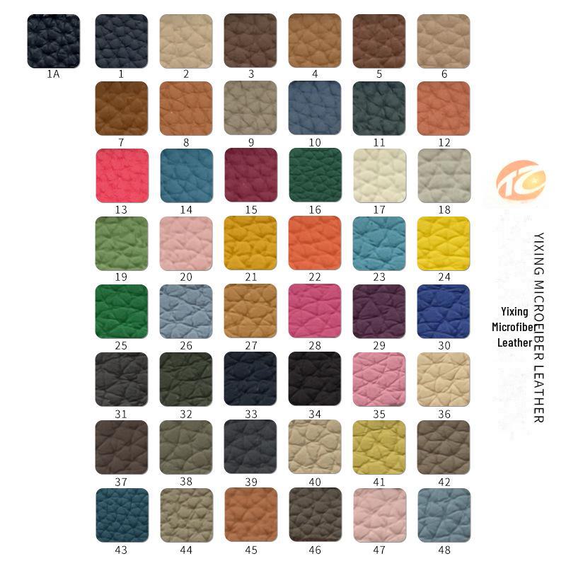 Spot Togo Imitation Leather Velvet-Backed 1.0mm Leather for Luggage, Sofa, and Furniture Upholstery