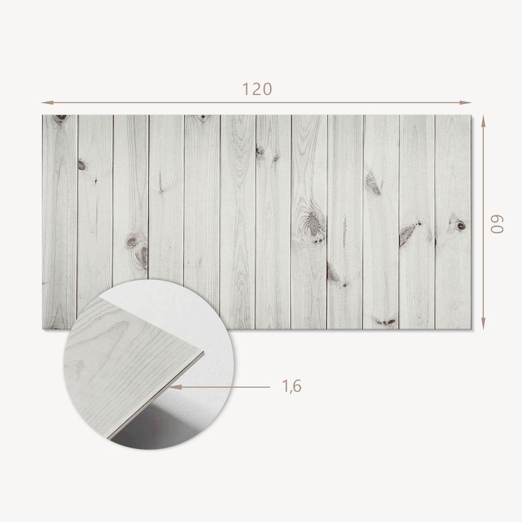 Panel Winylowy Samoprzylepny Z Nadrukiem Do Salonu 120X60 Cm Tekstura Drewnianych Desek