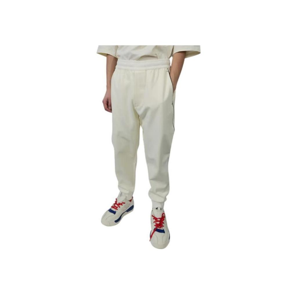 Y-3 Superstar Tp Solid Color Cuffed Thick Sports Casual Pants Men Pants White HZ0159