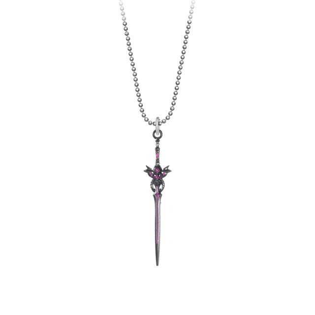 Genshin Impact Оружие Ожерелье Волчье Надгробие Колье Ожерелья Меч Кулон Цепи Из Бисера Ожерелье для Женщин Мужчин Ювелирные Изделия Подарок