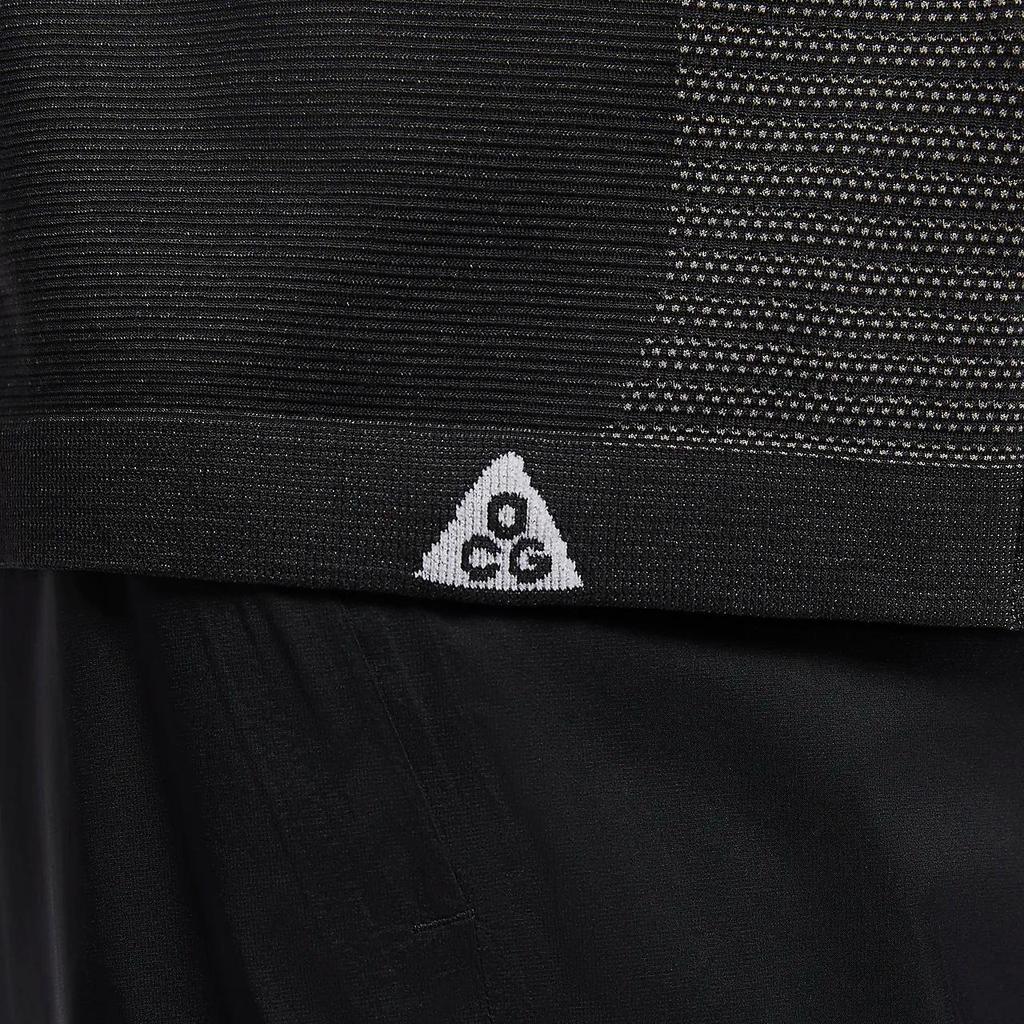 Nike ACG Dri-Fit Adv Удобная Быстросохнущая Толстовка с Круглым Вырезом и Длинным Рукавом Мужская Толстовка Черный Прохладный Серый FV8907-010