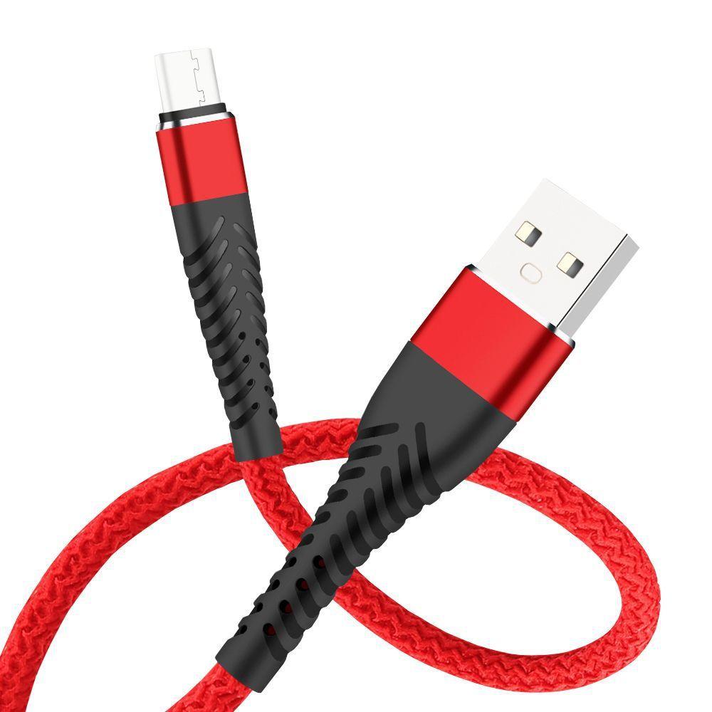 Long Lead Charging Cable Braided USB Type C Cable USB C Cable Type-C Charger Micro USB Cables