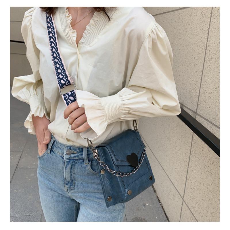 Универсальная женская сумка, летняя, новый стиль, простая сумка через плечо в западном стиле