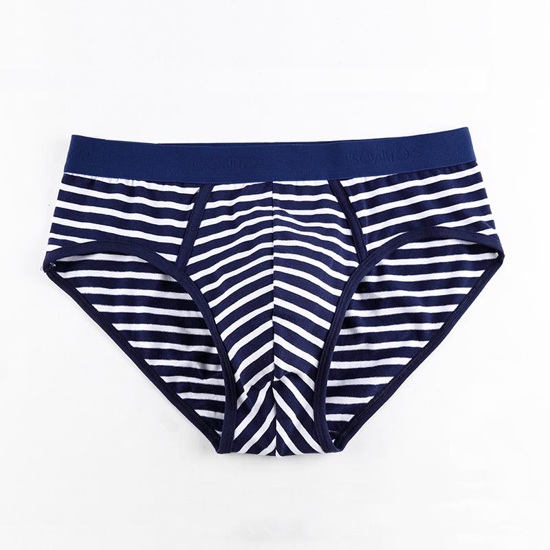 BONITOS 1 шт., мужские трусы с принтом, мужские хлопковые трусы, сексуальное мужское нижнее белье