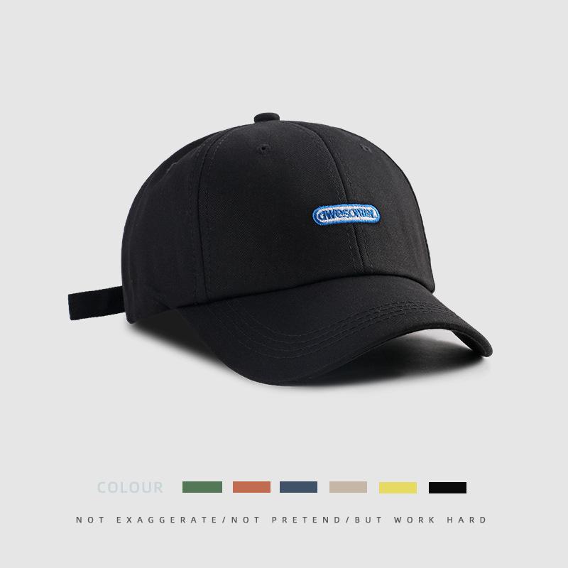 Baseball cap for women's spring and summer new leisure student visor for men with a small peaked cap
