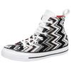 Missoni x Chuck Taylor All Star High Zigzag - Egret Женские кроссовки Черный 553383C