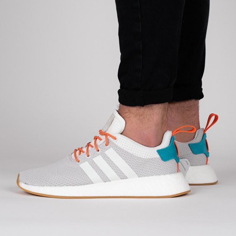 adidas Кроссовки Nmd R2 Летние Белые CQ3080