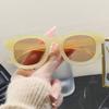 Korean Style Sunglasses for Women Round Shape UV Protection Men's Sunglass Party Club Travelling Female Sunglass