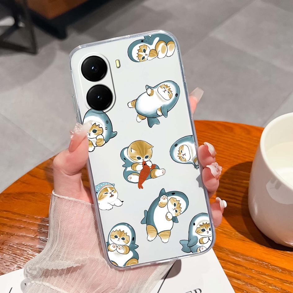 Для Xiaomi Poco X7 X6 M6 14T Pro Poco C71 C75 Xiaomi15 чехлы для телефонов Чехлы Изысканные пейзажи Ударопрочный жидкий силикон мягкий для Xiaomi Shell Bumper