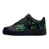 Кроссовки Air Force 1 Low GS Matrix для детей Черный/Зеленый-страйк/Яркий-пурпурный HV4763-001