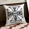 WWest Coast CChoppers Cushion Cover Reversible Soft Durable Pillow Cover Home  Car MultiScene Use for Daily Comfort